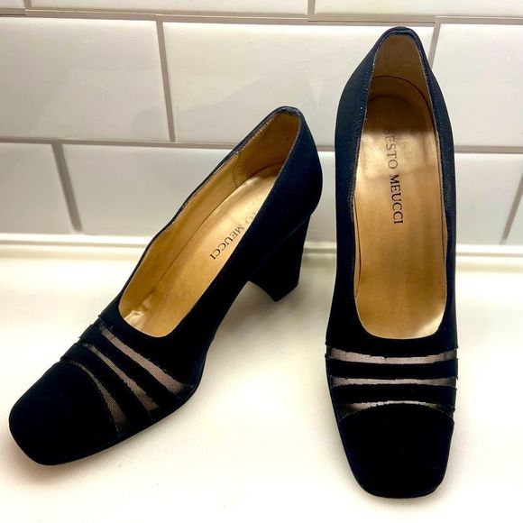 SESTO MEUCCI HEELS “ Made in Italy 🇮🇹 “Size 7.5 - Picture 1 of 5